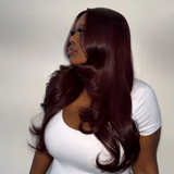 Cherry Cola 6*6 wig