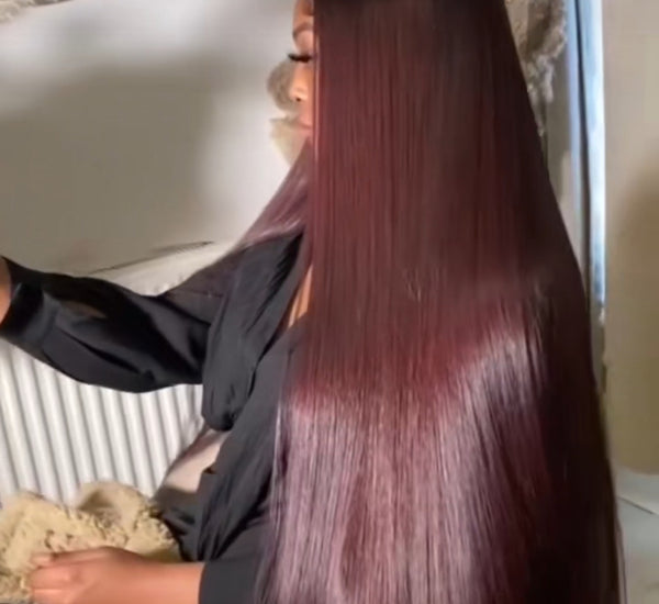 “Plum Seduction” 13*6 HD Frontal Wig